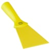 Vikan handschraper nylon met schroefdraad geel 100x235mm
