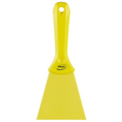 Vikan handschraper nylon 100mm geel