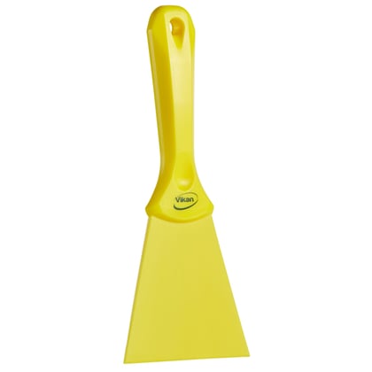 Vikan handschraper nylon 100mm geel