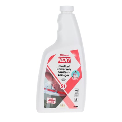 CaluGreen NEXT S1 sanitairreiniger Medical gebruiksklaar 750ml