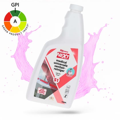 CaluGreen NEXT S1 sanitairreiniger Medical gebruiksklaar 750ml