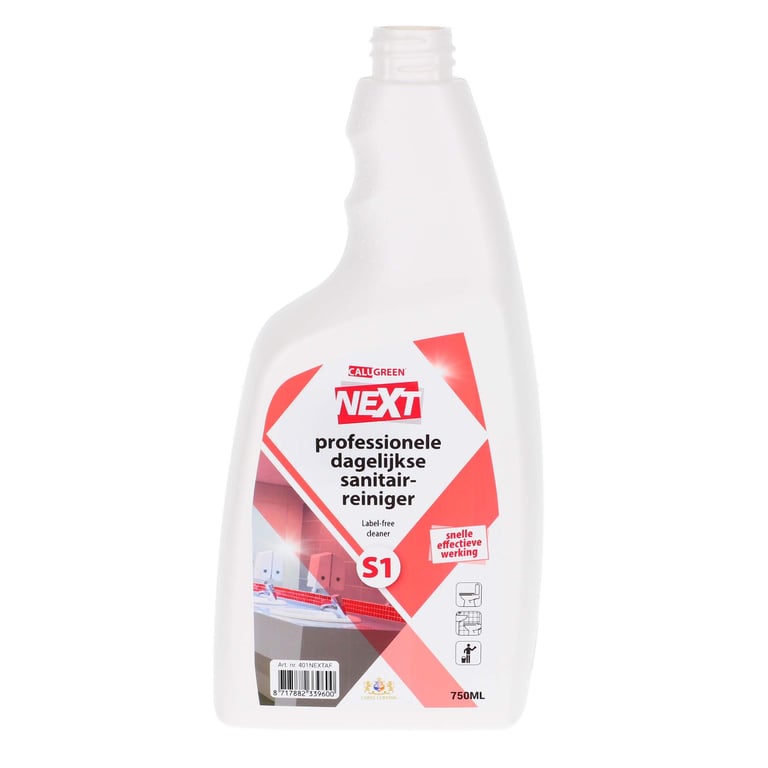 CaluGreen NEXT applicatieflacon leeg 750ml