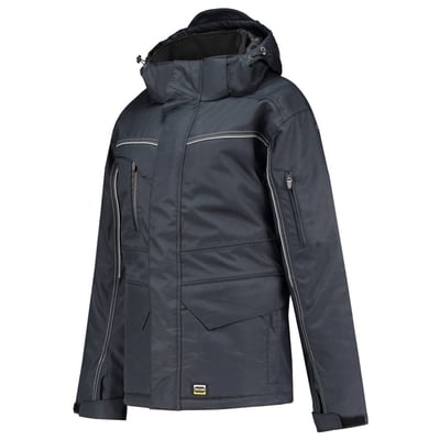 Tricorp midi parka canvas blauw maat XS