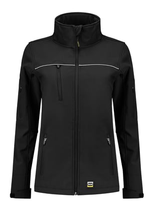 Tricorp softshell jack luxe dames zwart maat XS