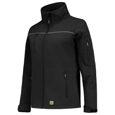 Tricorp Workwear softshell jack luxe dames zwart maat XS