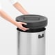 Brabantia afvalemmer Big Bin mat staal 60ltr vingerafdruk bestendig