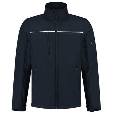 Tricorp Workwear jas softshell luxe rewear inktblauw maat XS