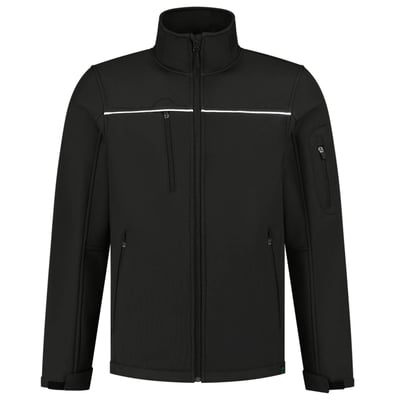 Tricorp Workwear jas softshell luxe rewear zwart maat XS