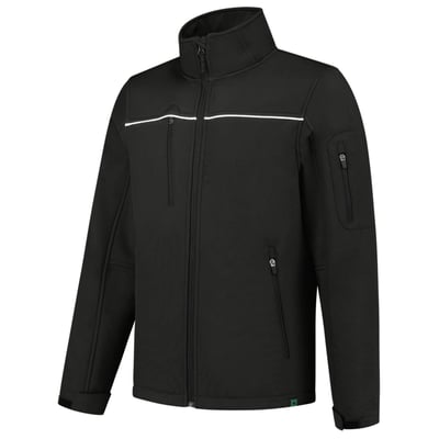 Tricorp Workwear jas softshell luxe rewear zwart maat XS