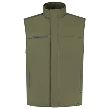 Tricorp Tech Shell Bodywarmer legergroen maat XS