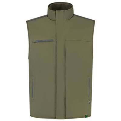 Tricorp Tech Shell Bodywarmer legergroen maat XS