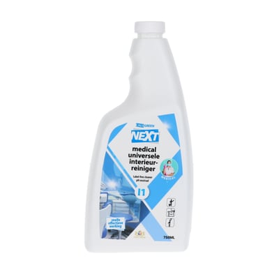 CaluGreen NEXT I1 interieurreiniger Medical  gebruiksklaar 750ml