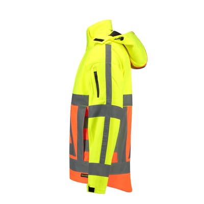 Tricorp Workwear softshell verkeersregelaar jas oranje/geel maat XS