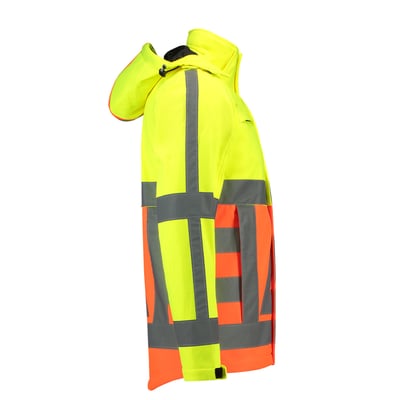 Tricorp Workwear softshell verkeersregelaar jas oranje/geel maat XS