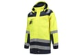 Tricorp multinorm parka bicolor fluor geel inkblauw maat XS