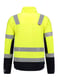 Tricorp Workwear fleecejack multinorm bicolor geel/blauw maat XS