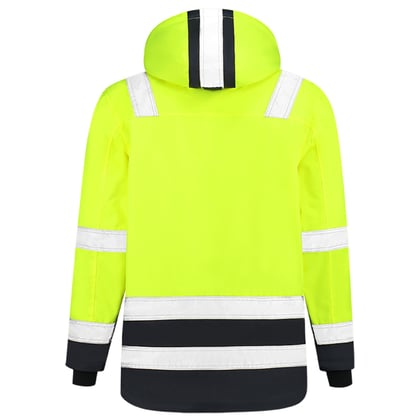 Tricorp parka high vis bicolor  geel maat XS