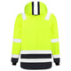 Tricorp Workwear parka high vis bicolor  geel maat XS