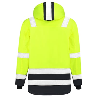 Tricorp Workwear parka high vis bicolor  geel maat XS
