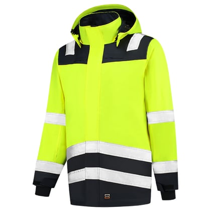 Tricorp parka high vis bicolor  geel maat XS