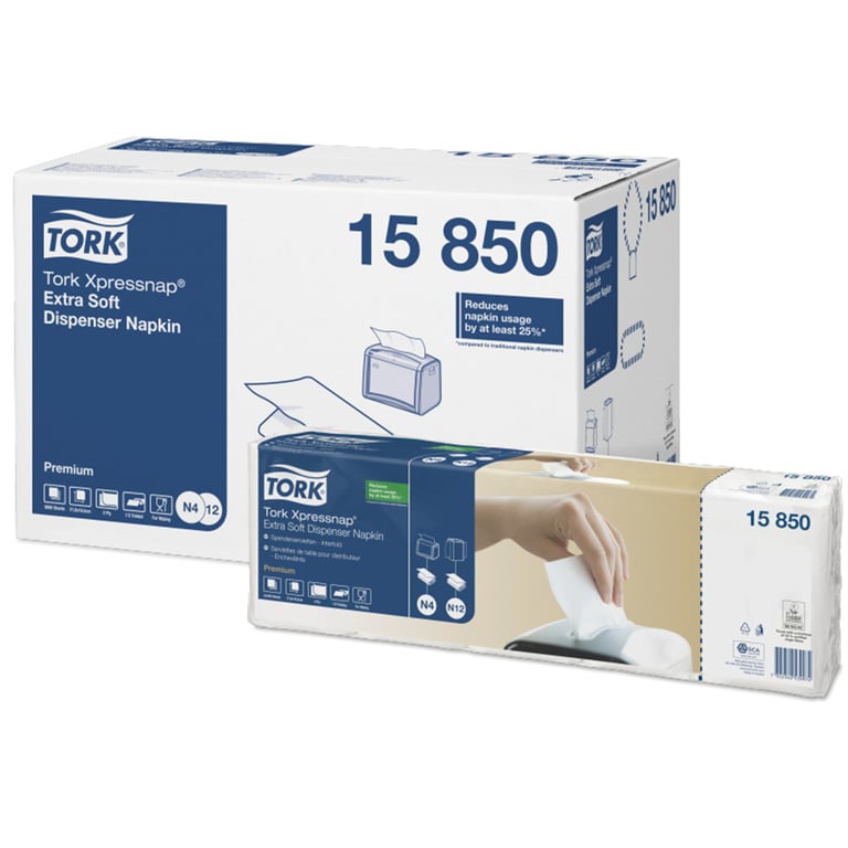 Tork Xpressnap dispenserservet 2lgs 1000st