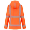 Tricorp Workwear dames softshell jas RWS  revisible fluor oranje maat XS