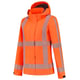 Tricorp Workwear dames softshell jas RWS  revisible fluor oranje maat XS