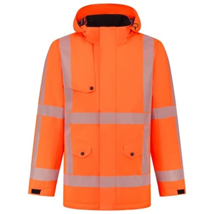 Tricorp Workwear parka RWS revisible fluor oranje maat XS