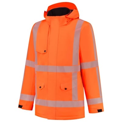 Tricorp Workwear parka RWS revisible fluor oranje maat XS
