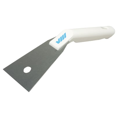 Vikan handschraper wit RVS blad