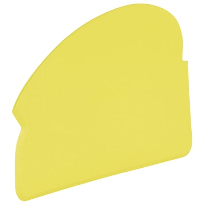 Vikan detecteerbare hygiene handschraper geel flexibel 165mm 