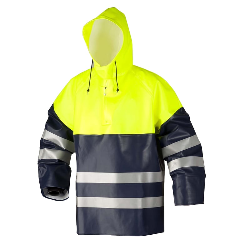 Dolfing Anorak P3 Seppie fluor geel blauw