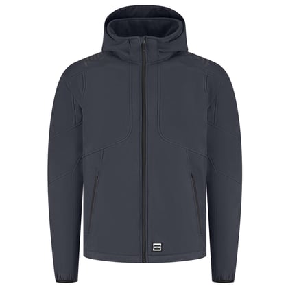 Tricorp Redefined softshell jack de luxe met  capuchon antraciet maat XS