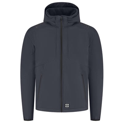 Tricorp Redefined softshell jack de luxe met capuchon antraciet maat XS