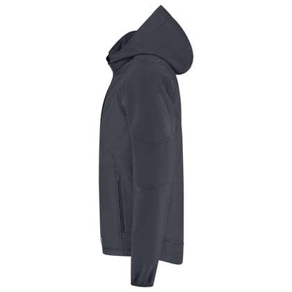 Tricorp Redefined softshell jack de luxe met  capuchon antraciet maat XS