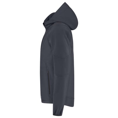 Tricorp Redefined softshell jack de luxe met capuchon antraciet maat XS