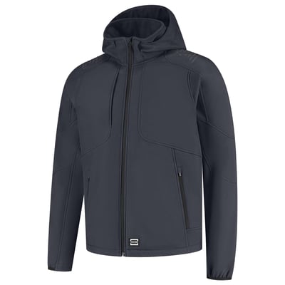 Tricorp Redefined softshell jack de luxe met capuchon antraciet maat XS