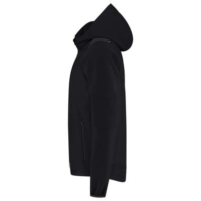 Tricorp Redefined softshell jack de luxe met capuchon zwart maat XS