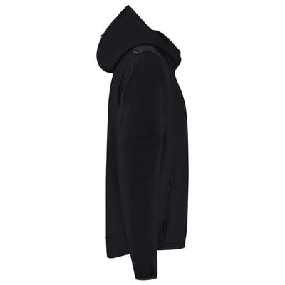 Tricorp Redefined softshell jack de luxe met capuchon zwart maat XS