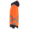 Tricorp Redefined Techshell high vis regenjas oranje blauw maat XS