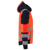 Tricorp Redefined high vis softshell met capuchon oranje blauw maat XS