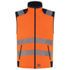 Tricorp Redefined high vis bodywarmer oranje blauw maat XS