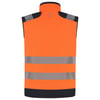 Tricorp Redefined high vis bodywarmer oranje blauw maat XS