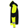 Tricorp Redefined reflective softshell met  capuchon zwart geel maat XS
