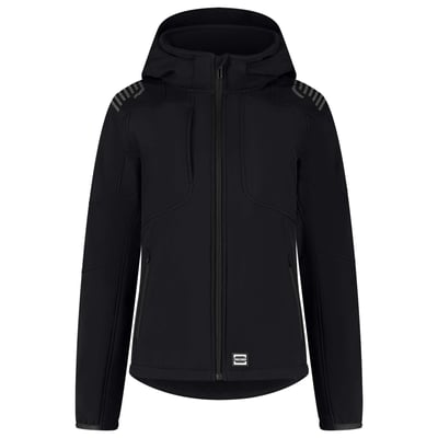 Tricorp Redefined dames softshell de luxe met capuchon zwart maat XS