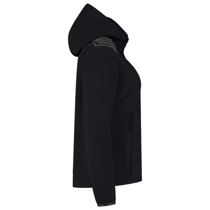 Tricorp Redefined dames softshell de luxe met capuchon zwart maat XS