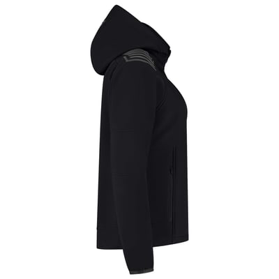 Tricorp Redefined dames softshell de luxe met capuchon zwart maat XS