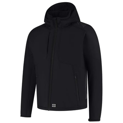 Tricorp Redefined winter softshell jas met capuchon zwart maat XS