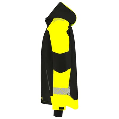 Tricorp Redefined reflective ripstop winterjas zwart geel maat XS