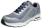 Emma Berlin S1P veiligheidsschoen laag grijs blauw